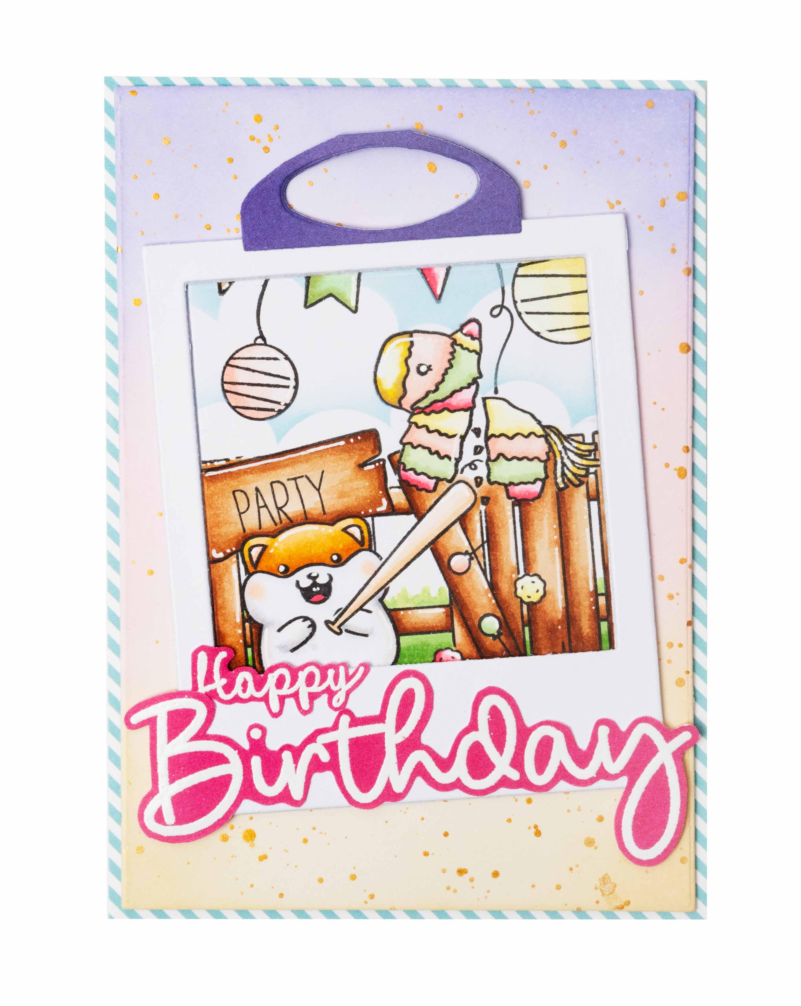 SL Stamp & Cutting Die Tea Party Sweet Stories 154x223x1mm 70 PC nr.56