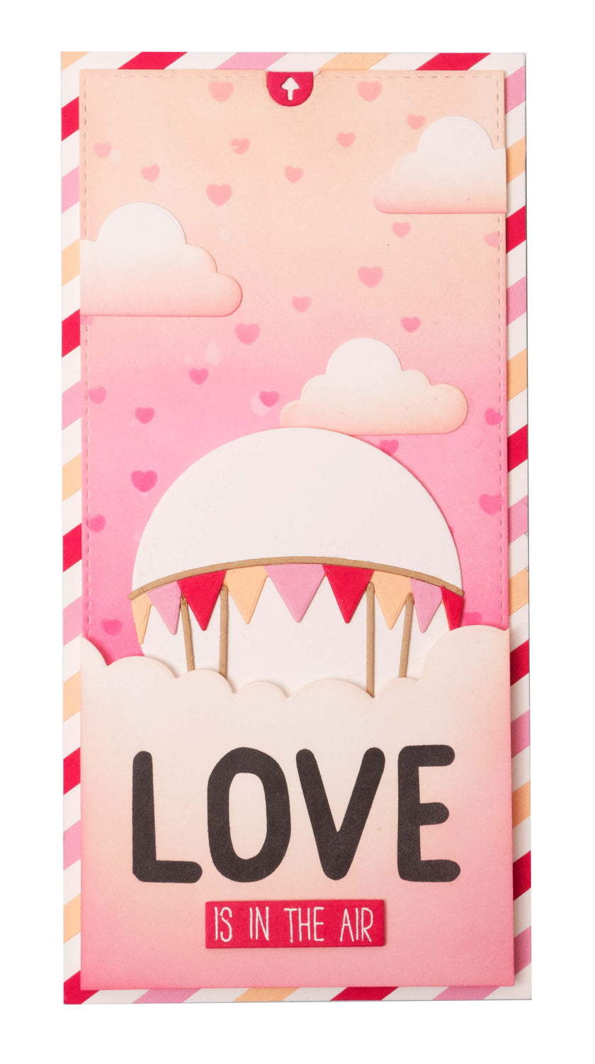 SL Cutting Die Hot Air Balloon Sweet Stories 105x210x1mm 14 PC nr.459
