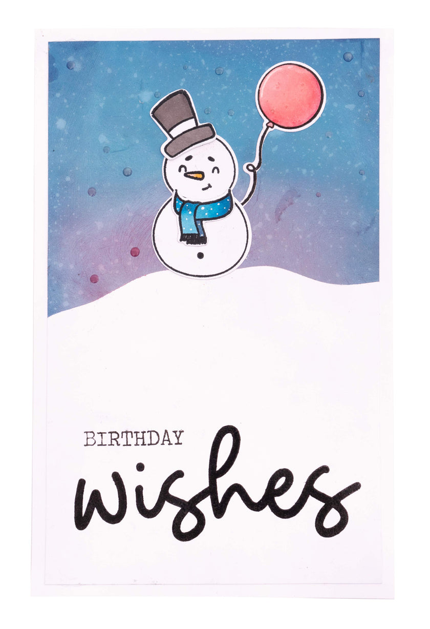 SS Clear Stamp Quotes Small Winter Season Sweet Stories 105x148x3mm 1 PC nr.163