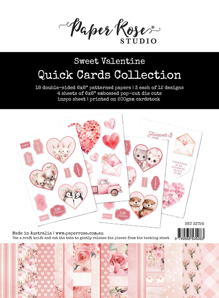 Sweet Valentine Quick Cards Kit 33726