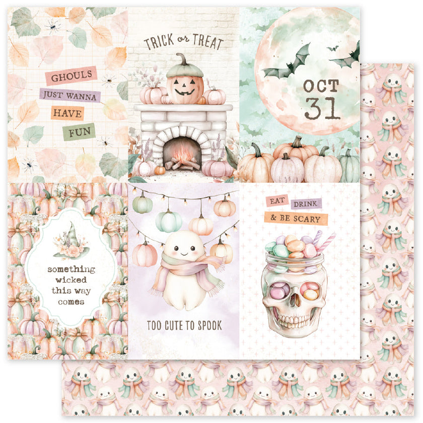 Sweet & Spooky F 12x12 Paper (12pc Bulk Pack) 35230