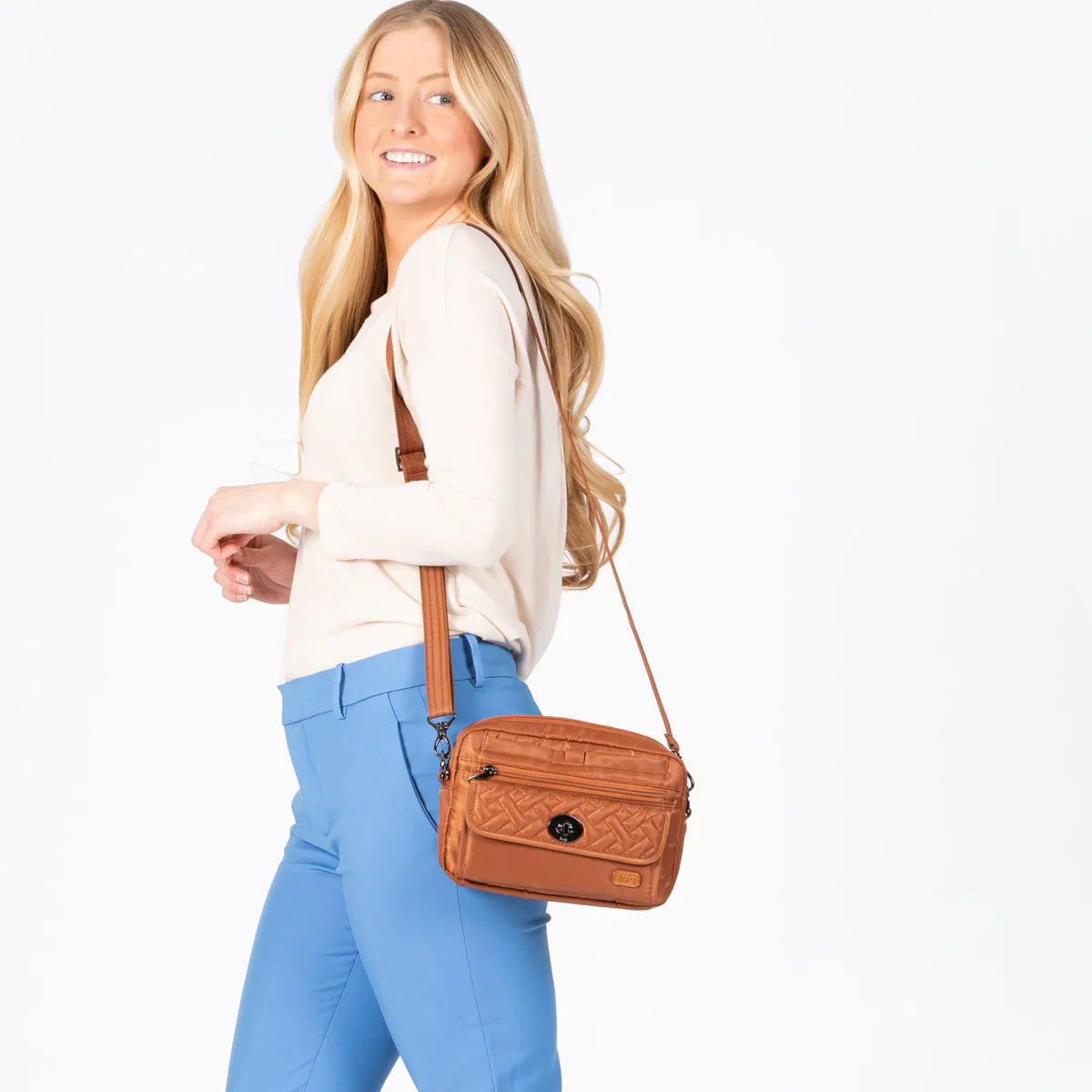 LUG - Switch Crossbody Bag & Peekaboo Pouch Set