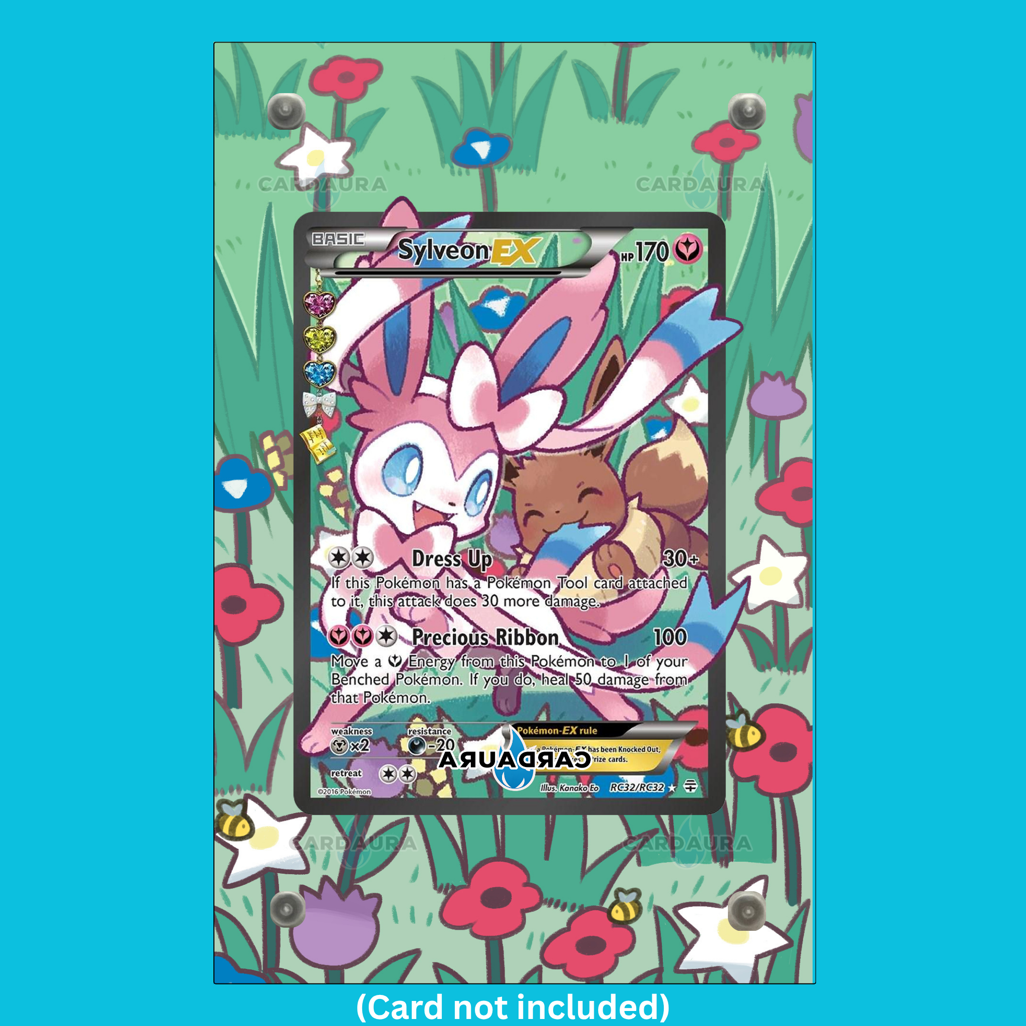 Sylveon EX RC32/RC32 Generations (Ungraded) Display Case