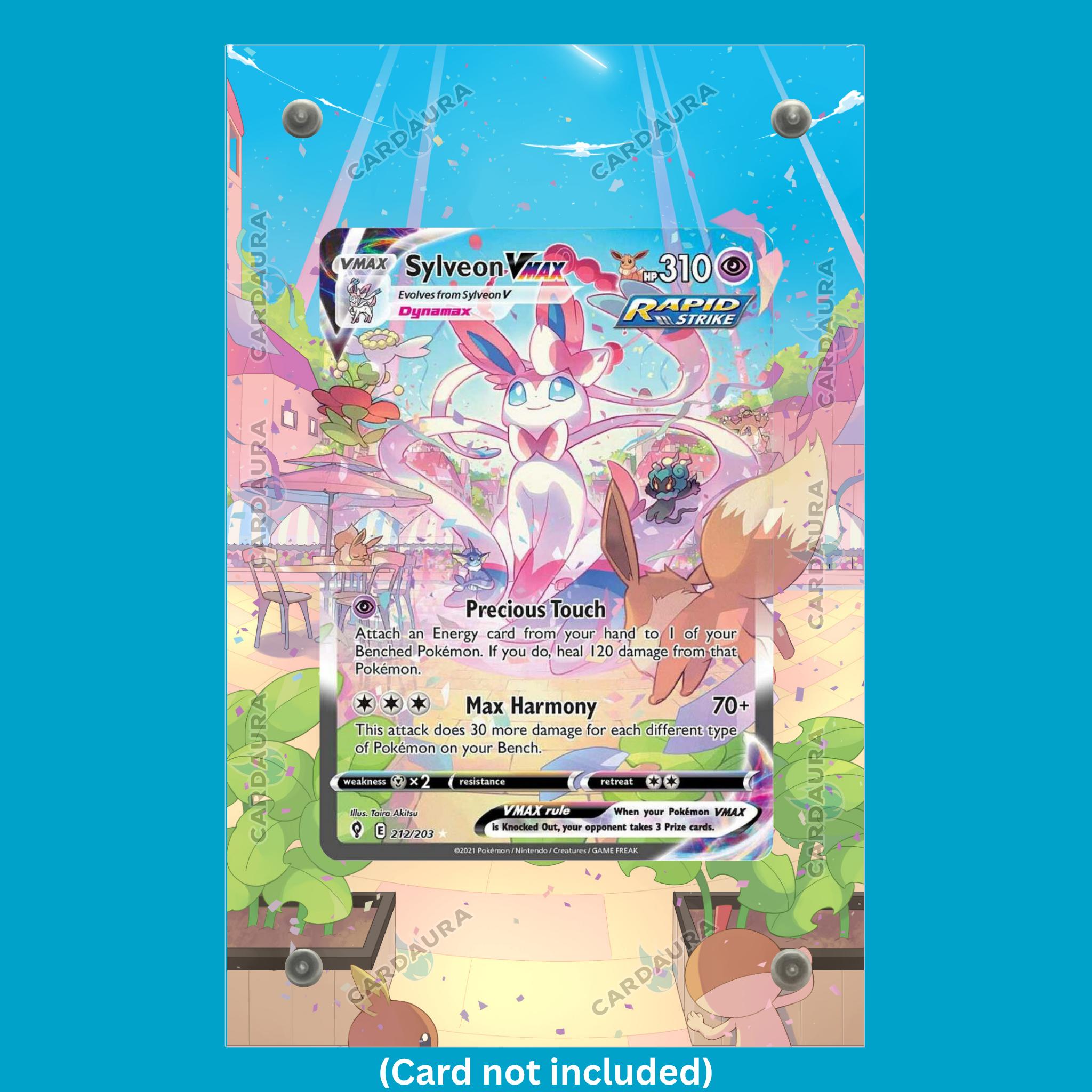 Sylveon VMAX 213/203 Evolving Skies (Ungraded) Display Case