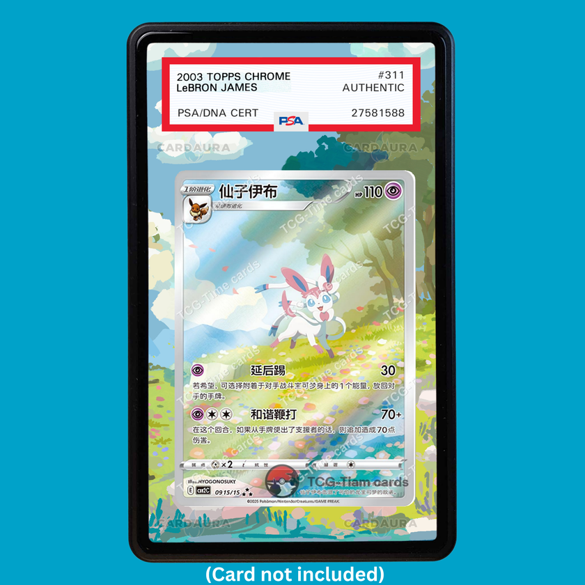 Sylveon 915/015 Chinese 151 (Graded) Display Case