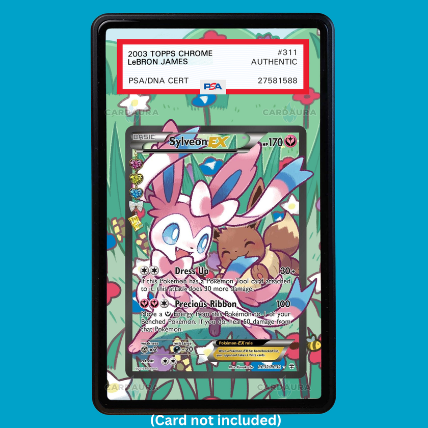 Sylveon EX RC32/RC32 Generations (Graded) Display Case