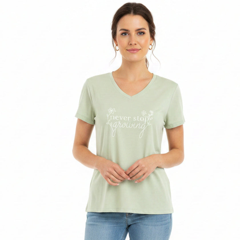 T-shirt avec message