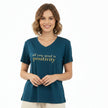 T-shirt avec message