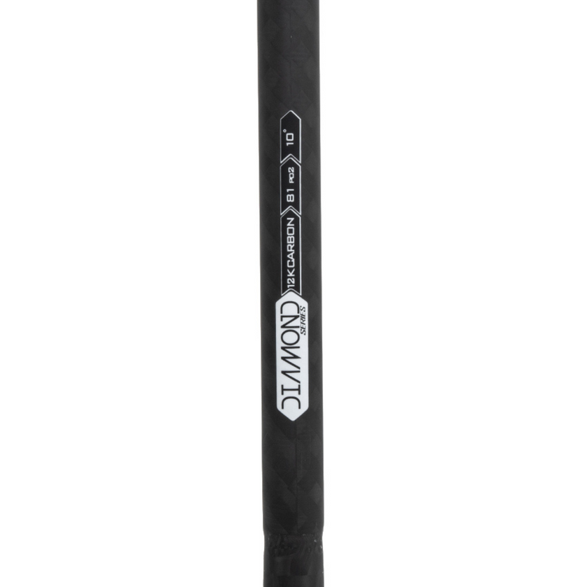 DIAMOND PADDLE - ASYMMETRIC WOOD CARBON 12k - Fix 1 piece