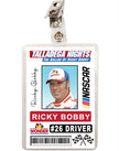 Talladega Nights Ricky Bobby Nascar Driver ID ID Badge