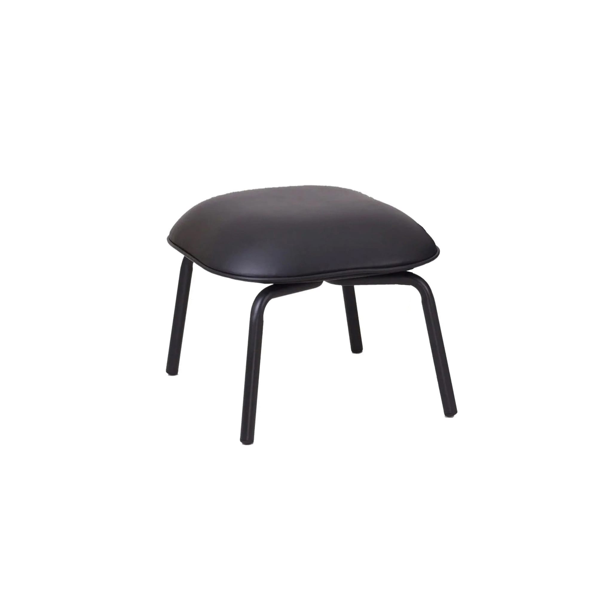 Tasca Lounge Chair & Ottoman<br> Eco Leather Fabric<br> Indoor Use