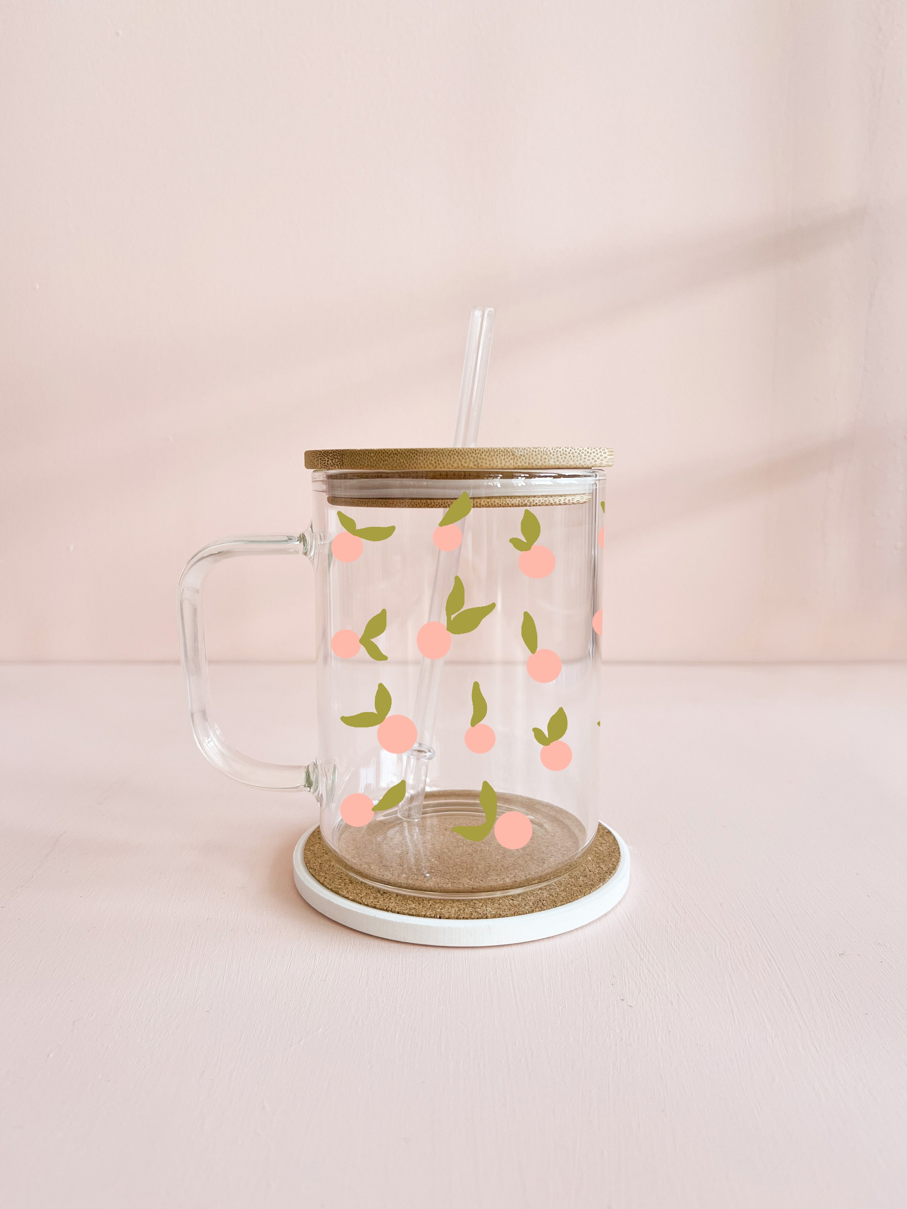 Tasse boho 17oz - abricots