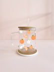 Tasse boho 17oz - fleurs et agrumes