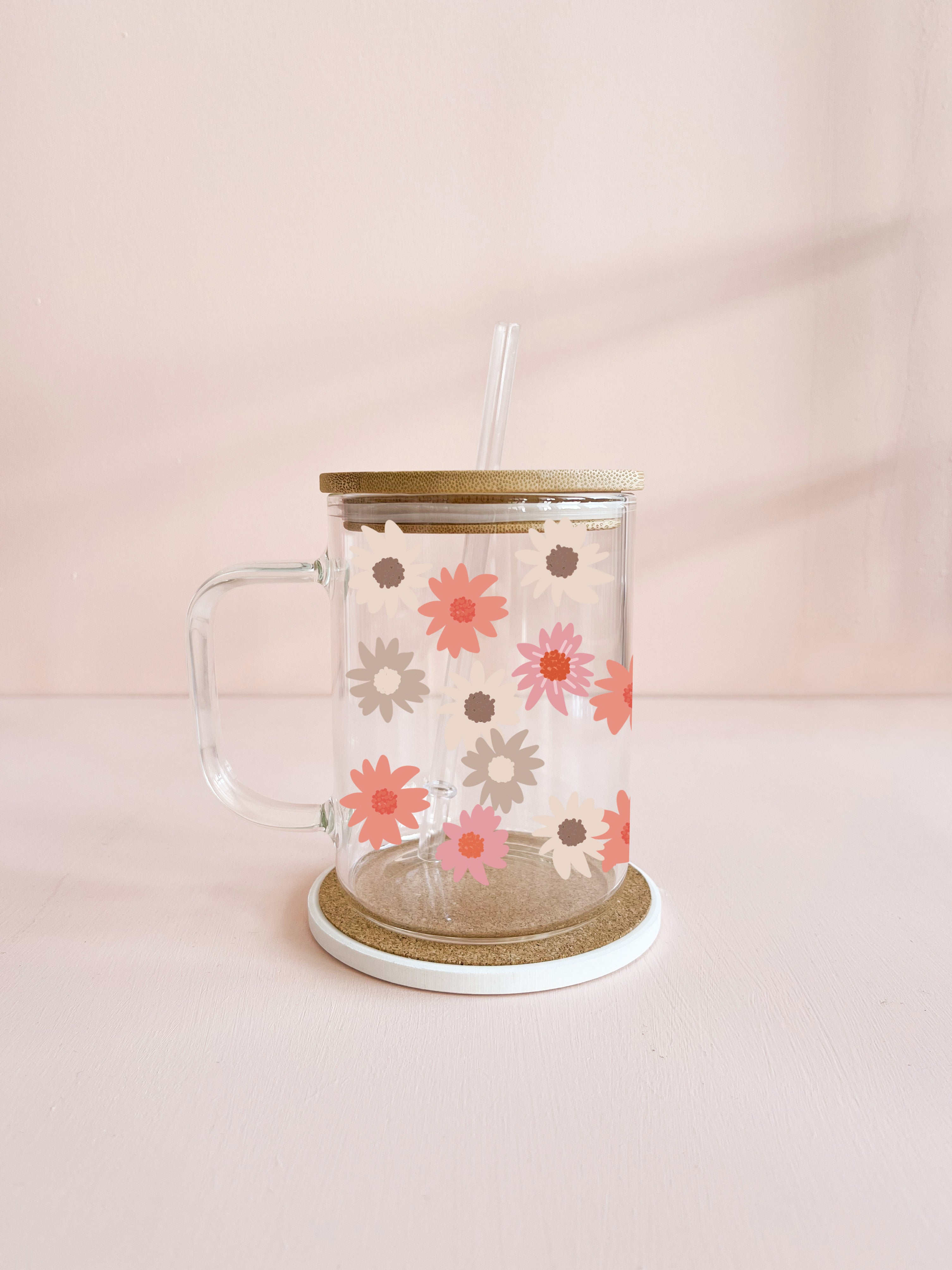 Tasse boho - pensées d'automne