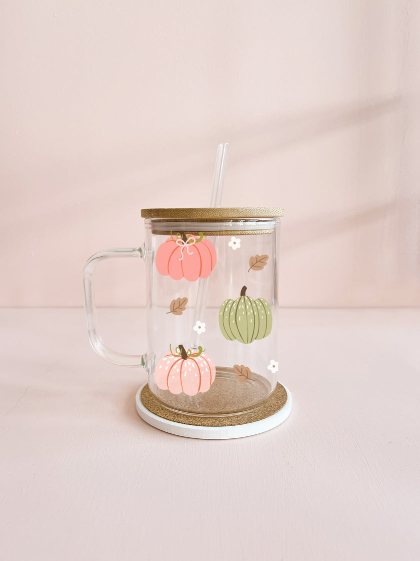 Tasse boho 17oz - Citrouilles