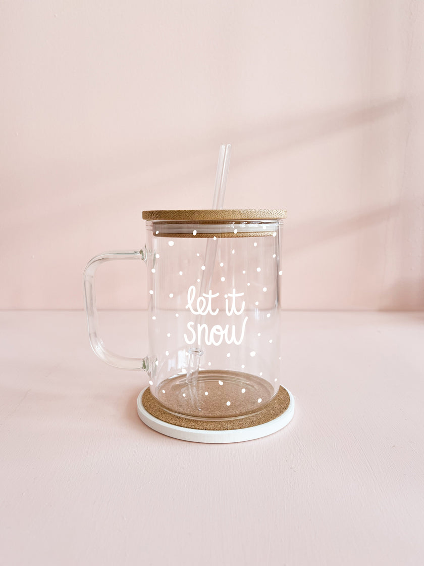 Tasse boho - fleurs d'hiver