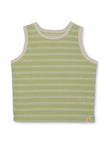Loop Terry Tank Top | Rise Little Earthlings | Foam Green