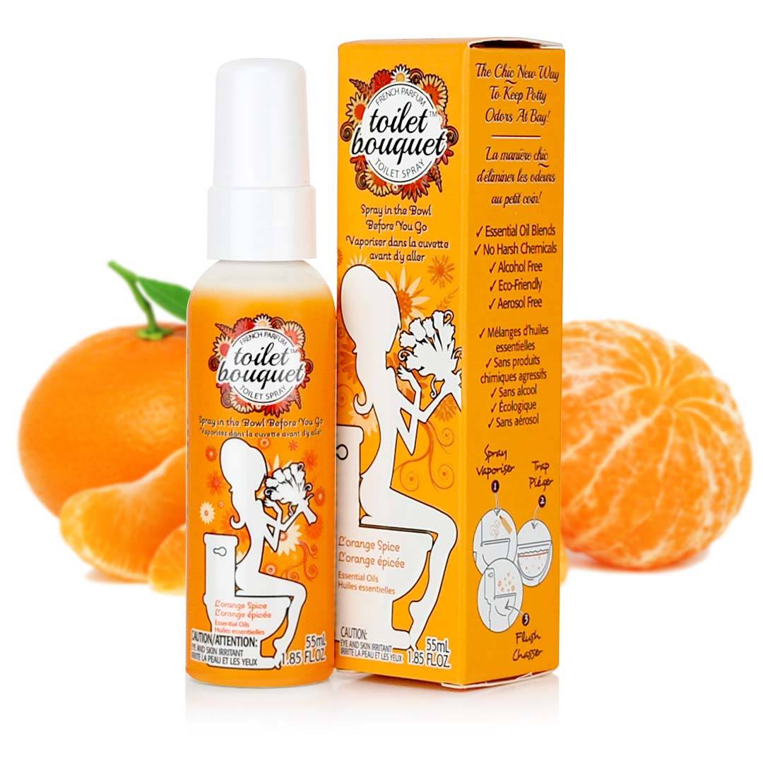 9 ml (0.3 oz), L'Orange Bathroom Odor Eliminator| Toilet Bouquet™