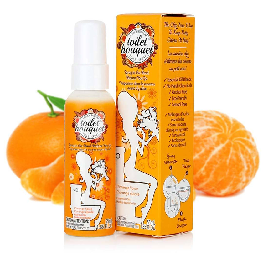 9 ml (0.3 oz), L'Orange Bathroom Odor Eliminator| Toilet Bouquet™