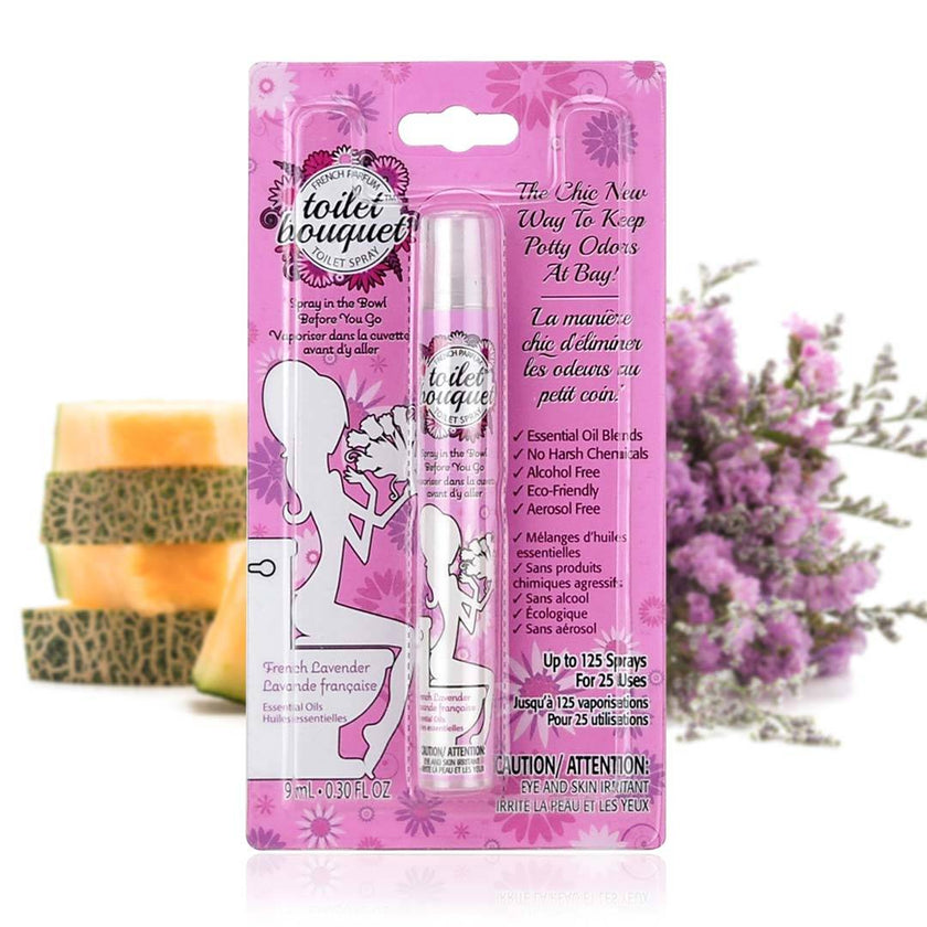 55 ml (1.9 oz), Lavender Bathroom Odor Eliminator| Toilet Bouquet™