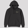DHCM Men's Support Blue Collar Perched Eagle Hoodie | Comfortable Workwear