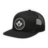 DHCM Anvil Leaf Flat-Brim Trucker Hat