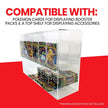 Pokémon Booster Pack 6-Slot EVORETRO Acrylic Display Dispenser - 4 Packs