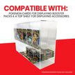 6-Slot Acrylic Booster Pack Dispenser