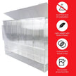 Pokémon Booster Pack 6-Slot EVORETRO Acrylic Display Dispenser - 4 Packs