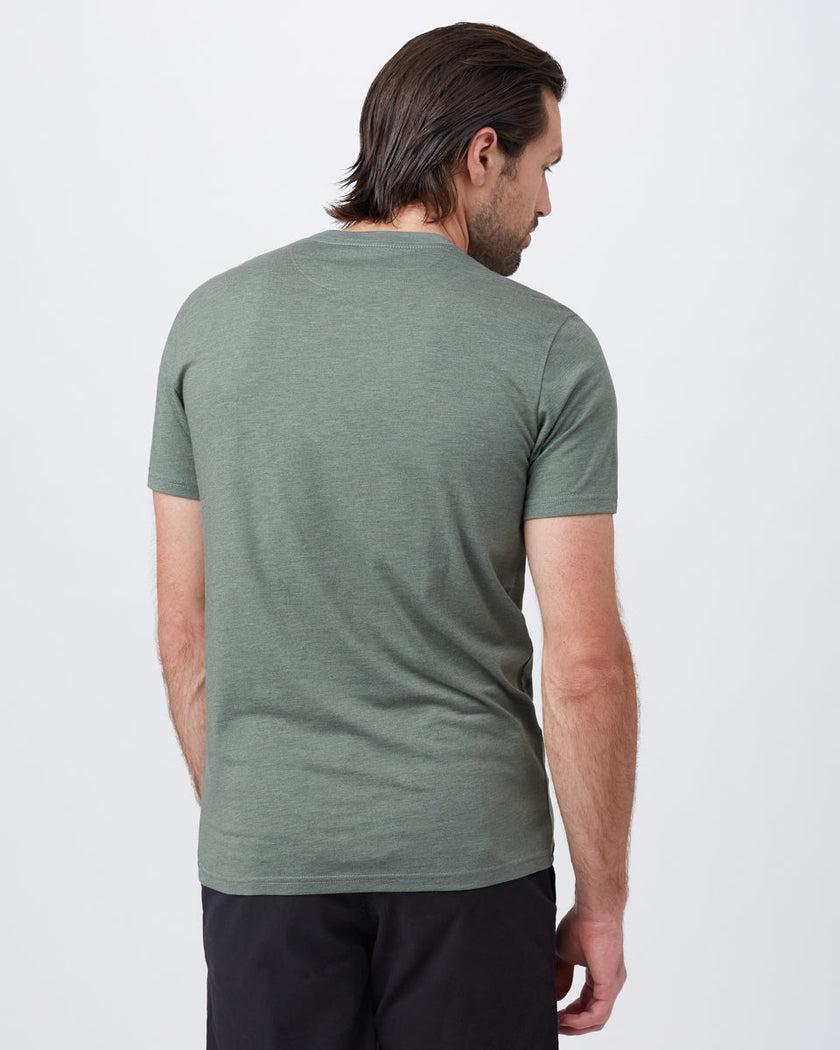 Palm Sunset Embroidery T-Shirt