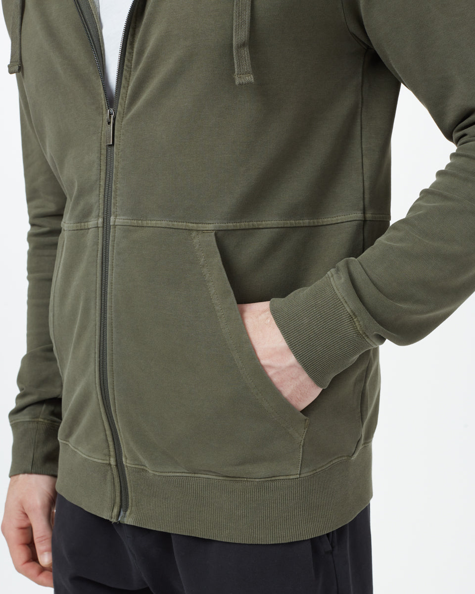 French Terry Zip Hoodie