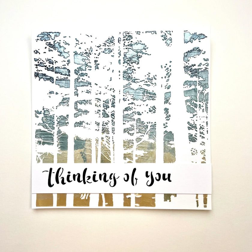 The Crafters Workshop 6x6 Stencil Tree Canopy
