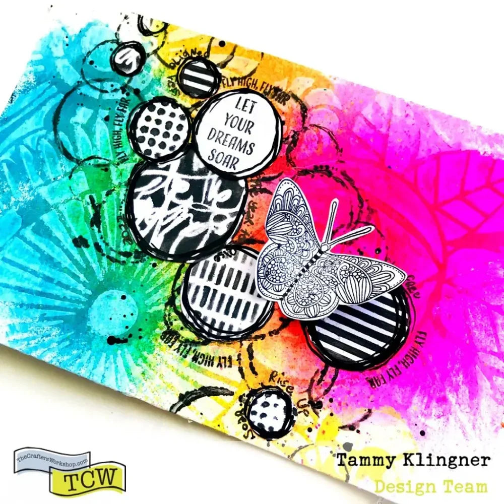 The Crafters Workshop 6x6 Messy Script