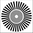 The Crafters Workshop 6x6 Stencil Sunburst