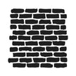 The Crafters Workshop 6x6 Stencil Bricks