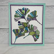 The Crafters Workshop 6x6 Stencil Ginkgo Leaves