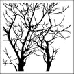 The Crafters Workshop 6x6 Branches Reversed