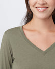 TreeBlend V-Neck Longsleeve T-Shirt