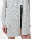 Highline Cotton Sage Tree Stitch Cardigan