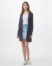 Highline Cotton Sage Tree Stitch Cardigan