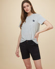 Peru Embroidered Llama T-Shirt