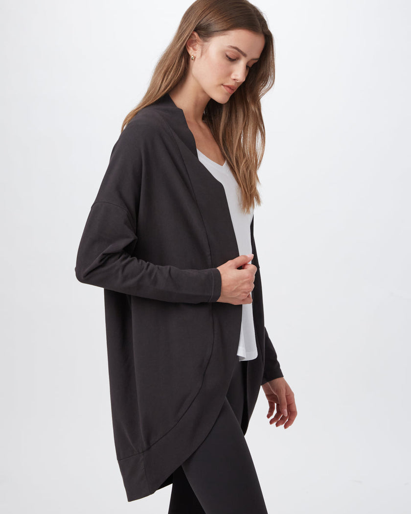 French Terry Cocoon Cardigan