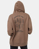 Tree Species Oversized Zip Hoodie