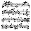 The Crafters Workshop 6x6 Stencil Sheet Music