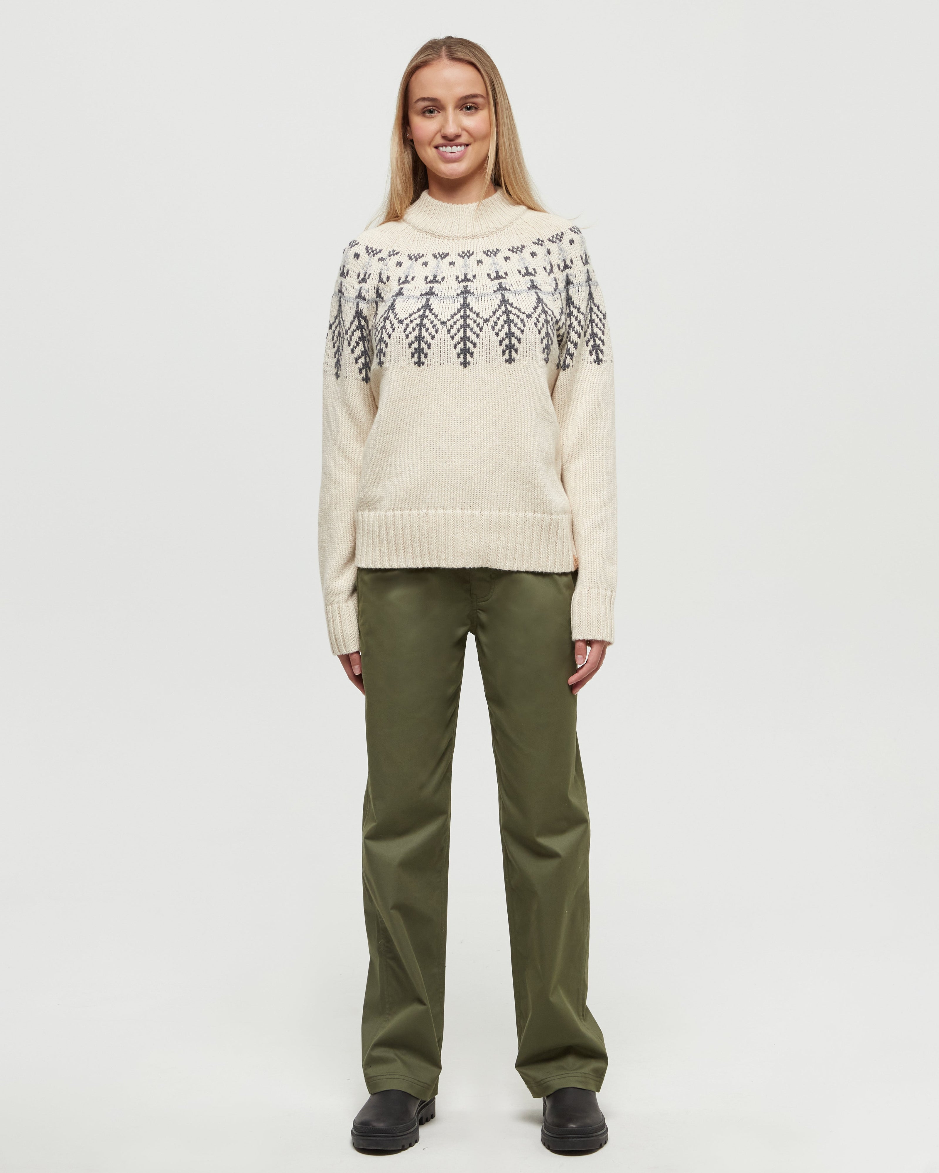Highline Wool Intarsia Sweater