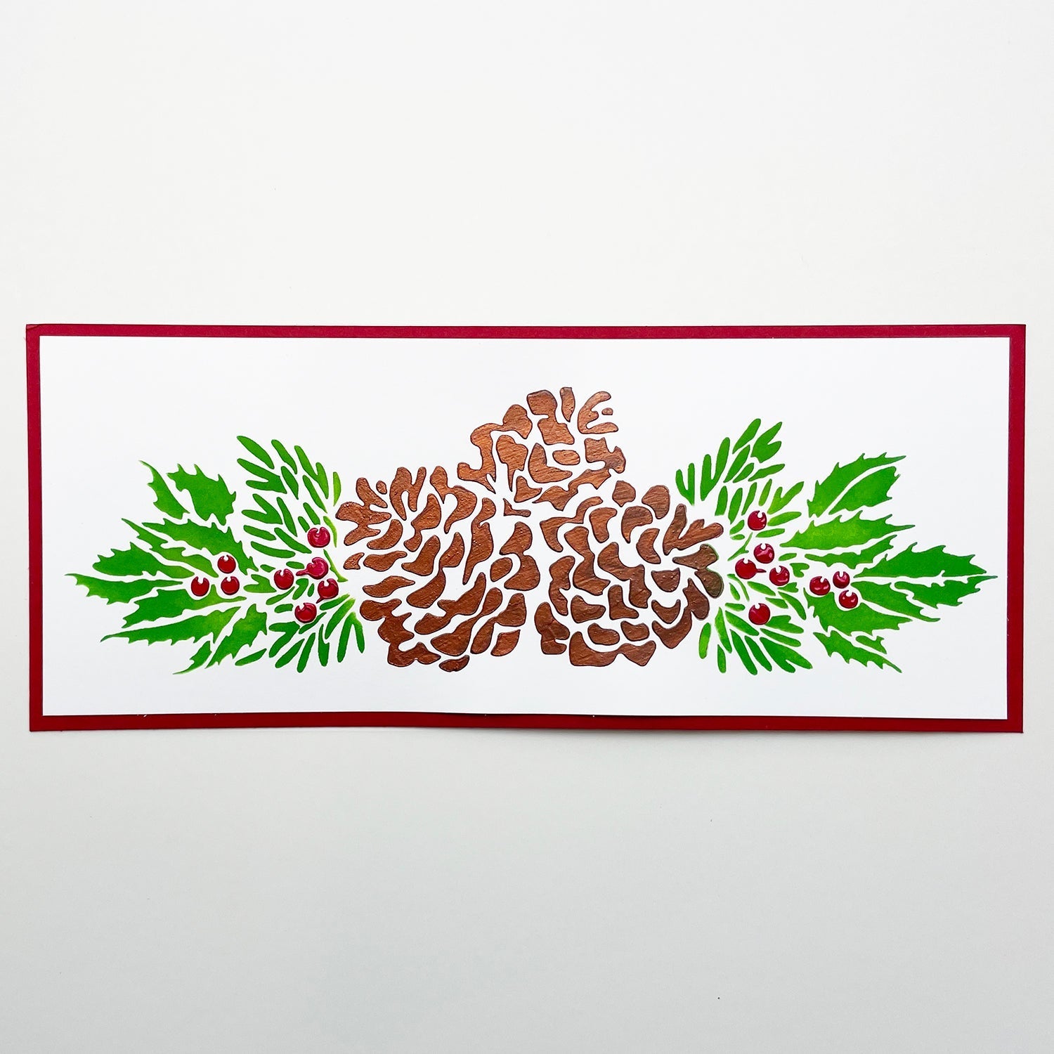 The Crafters Workshop Slimline Layered Pine Spray