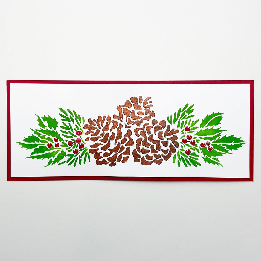 The Crafters Workshop Slimline Layered Pine Spray