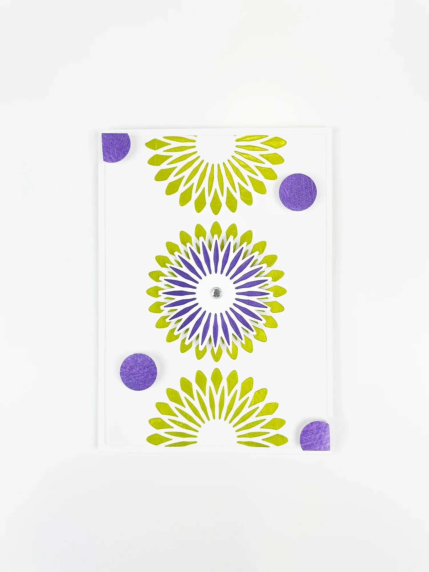 The Crafters Workshop Slimline Layered Triple Flowers