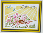 The Crafters Workshop A2 Layered Happy Wheelbarrow