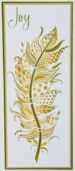 The Crafters Workshop Slimline Layered Joy Feather